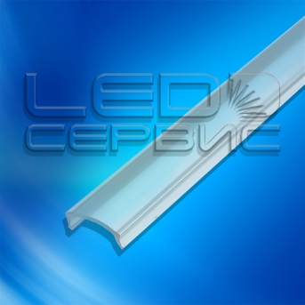 Рассеиватель прозрачный для Led профиля