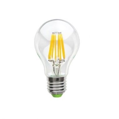 Лампа светодиодная филаментная LSF-6821 A60 8Вт Е27 холодный свет