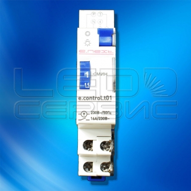 Таймер освещения электромеханический e.next Control-T01-02