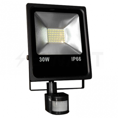 Прожектор матричный светодиодный LS-SMD 30W Slim с датчиком движения